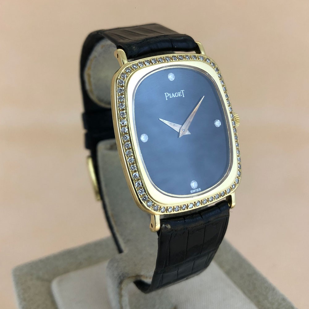 Piaget Classic Quadrante Onice con Brillanti 92510